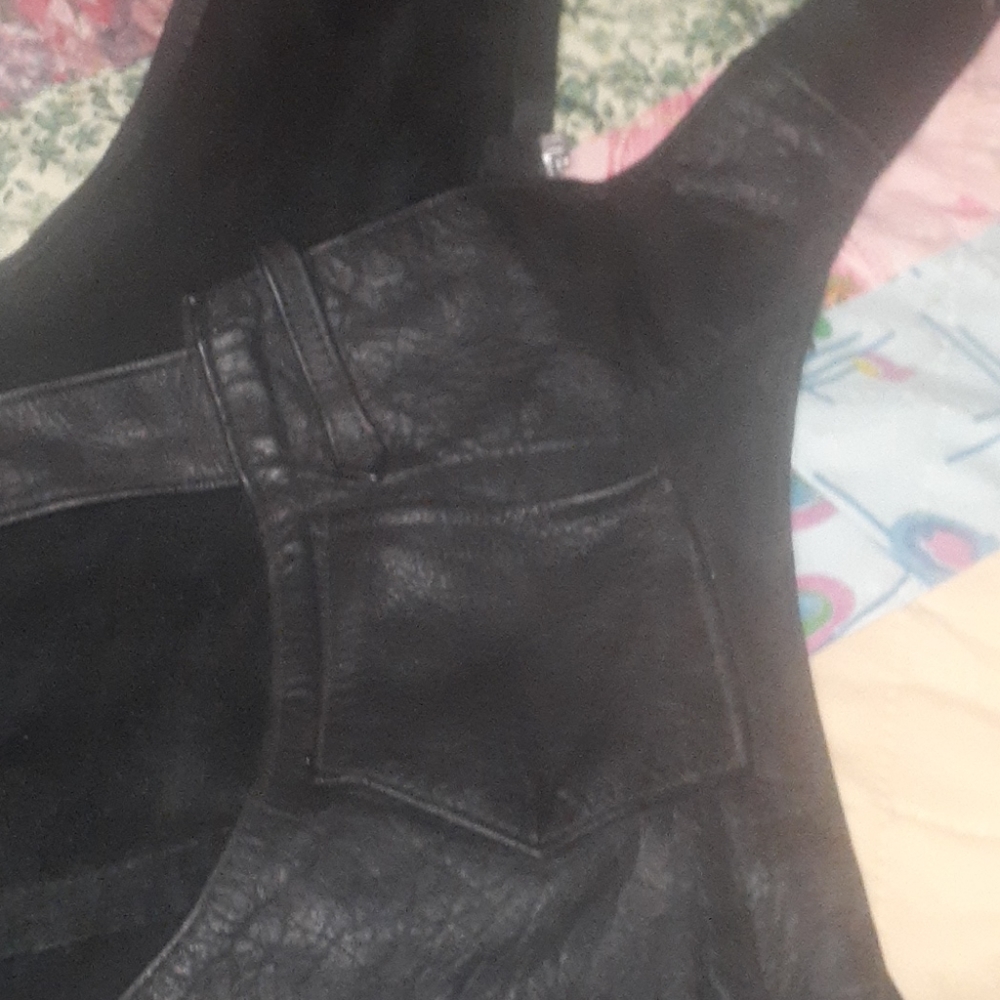 Hudson leather chaps
